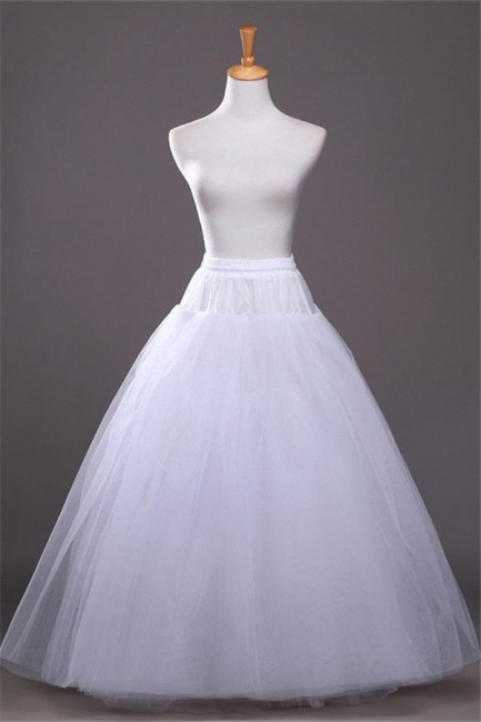 Günstiger Brautkleid Petticoat A-Linie | Hochzeits Petticoat aus Tüll und Taft