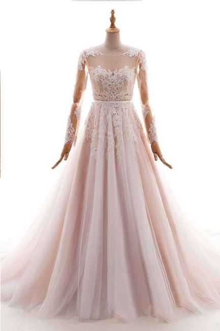 Elegante Brautkleid A Linie | Hochzeitskleider Günstig Online