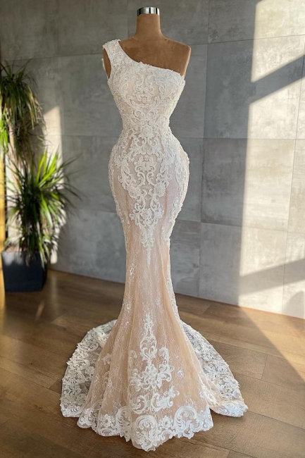 Elegante Brautkleider Meerjungfrau Spitze | Hochzeitskleider Online Kaufen