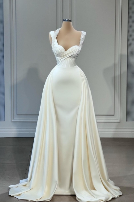 Elegante Abendkleider Lang Weiß | Abiballkleider Günstig