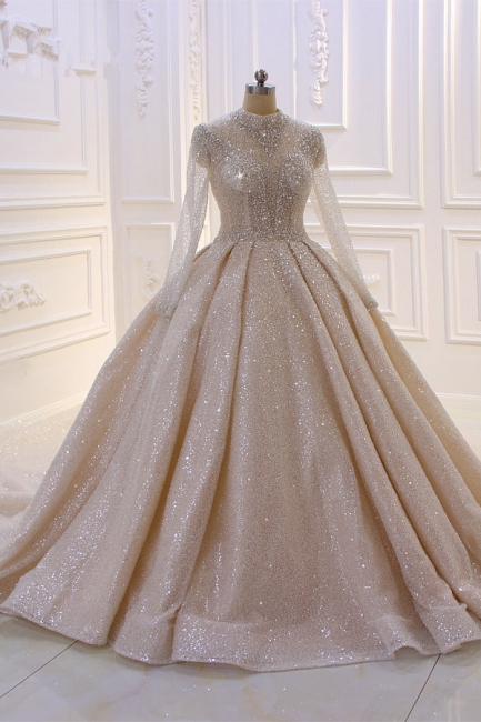 Hochzeitskleider Prinzessin Luxus | Brautkleider Mit Ärmel