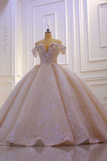 Hochzeitskleider Standesamt für Mollige | Brautkleider Prinzessin Luxus