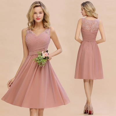 Abendkleid lang Rosa | Abendbekleidung Damen Günstig_19