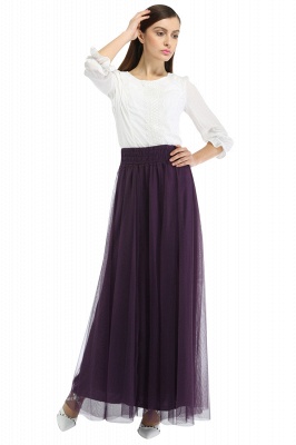 Lange Spalte Petticoats | Prinzessin Petticoats aus weiches Netz_24