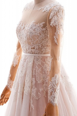 Elegante Brautkleid A Linie | Hochzeitskleider Günstig Online_5