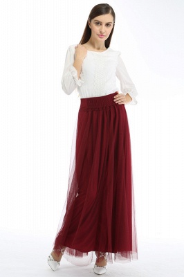 Lange Spalte Petticoats | Prinzessin Petticoats aus weiches Netz_12