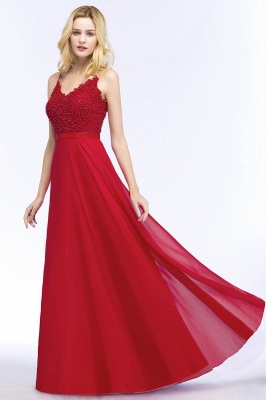 Elegante Abendkleider Lang Rot | Abendmoden Online_13