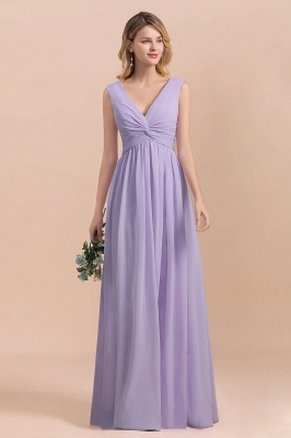 Lavender Brautjungfernkleider Chiffon | Hochzeitspartykleider Brautjungfer_9