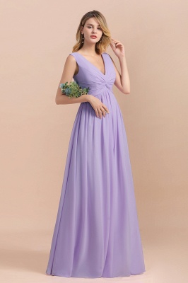 Lavender Brautjungfernkleider Chiffon | Hochzeitspartykleider Brautjungfer_6