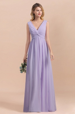 Lavender Brautjungfernkleider Chiffon | Hochzeitspartykleider Brautjungfer_2