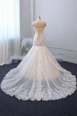 Elegante Brautkleider Meerjungfrau | Hochzeitskleider mit Spitze_2