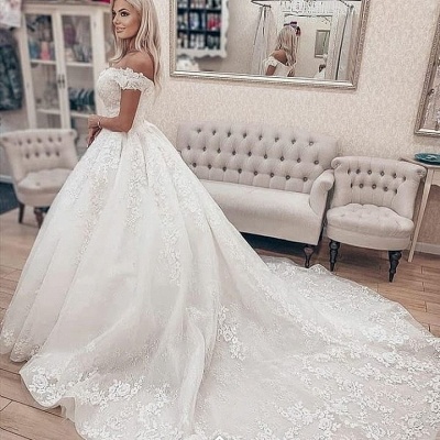 Designer Brautkleider Prinzessin | Hochzeitskleider mit Spitze_2