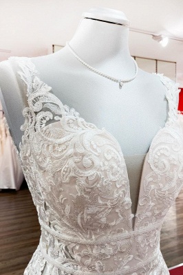 Hochzeitskleider Meerjungfrau Spitze | Brautkleider Hochzeitsmoden Online_5