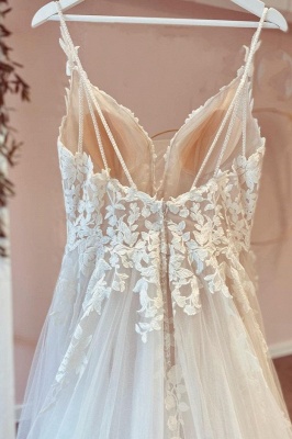 Moderne Hochzeitskleider mit Spitze | Brautmoden A Linie_4