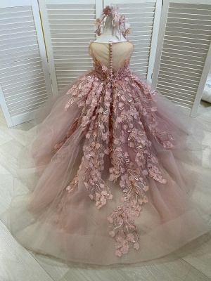 Prinzessin Blumenmädchenkleider | Kleider für Blumenmädchen_6