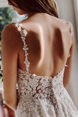Fashion Hochzeitskleider A Linie Spitze | Brautmoden Online Kaufen_4