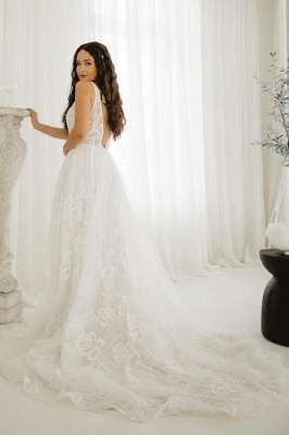Elegante Hochzeitskleider Boho | Brautkleider mit Spitze_2