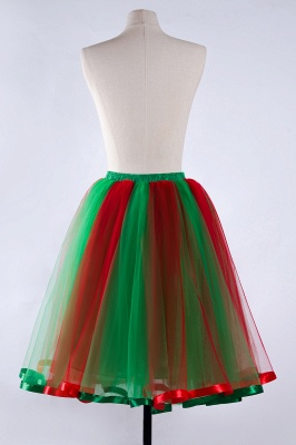 Kurzer Tüll Petticoat  für Damen | Tanzrock elastische Taille_12