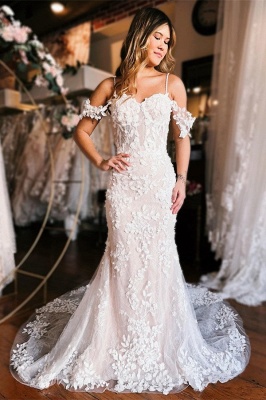 Luxus Hochzeitskleider Meerjungfrau Spitze | Brautmoden Brautkleider Online_1
