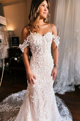 Luxus Hochzeitskleider Meerjungfrau Spitze | Brautmoden Brautkleider Online_2