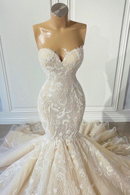 Luxus Hochzeitskleider Meerjungfrau | Brautkleider Spitze_2