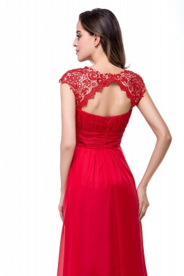 Rotes Abendkleid Lang Günstig | Abiballkleider Online_6