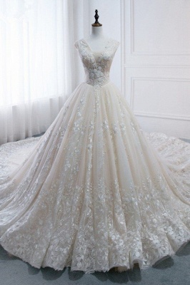 Standesamt Hochzeitskleid | Brautkleider Prinzessin Luxus_1