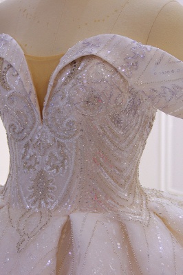 Hochzeitskleider Standesamt für Mollige | Brautkleider Prinzessin Luxus_6